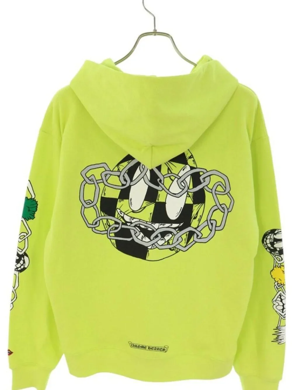 Chrome Hearts Ppo Hrdwr Grn HD Plvr Matty Boy Print Green Hoodie